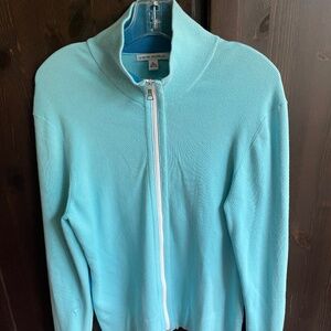 PRICE DROP! Vintage Banana Republic Women's Zip Up Knit Jacket  - Women's XL